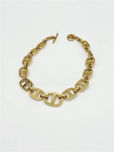 michael kors maritime link necklace|Michael Kors Maritime Link Necklace .